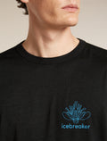 T-shirt décontracté 150 Tech Lite Fern Study en mérinos pour hommes  - 6