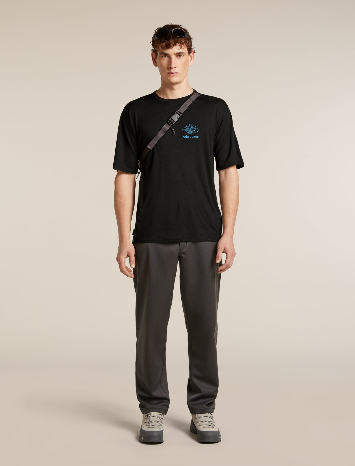 T-shirt décontracté 150 Tech Lite Fern Study en mérinos pour hommes  - 4