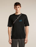 Men's Merino 150 Tech Lite Short Sleeve Relaxed Tee Fern Study Black - 5
