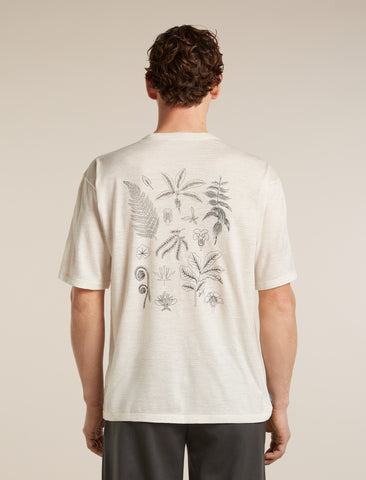 Men Merino 150 Tech Lite Short Sleeve Relaxed Tee Fern Study