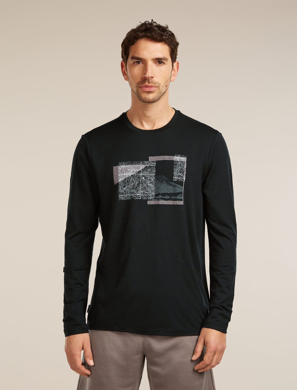 Haut à manches longues Merino 150 Tech Lite Peak Balance pour hommes  - 1