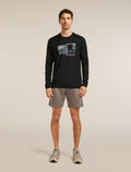 Haut à manches longues Merino 150 Tech Lite Peak Balance pour hommes  - 3