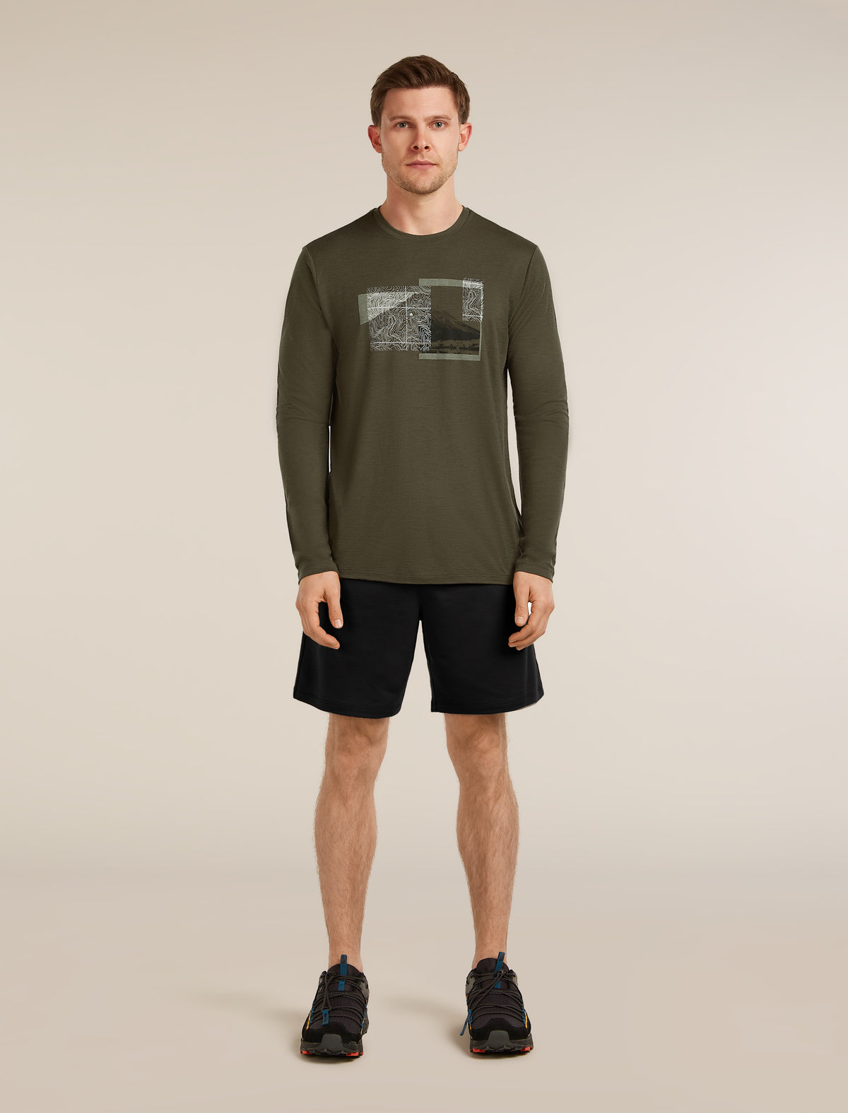 Haut à manches longues Merino 150 Tech Lite Peak Balance pour hommes  - 3