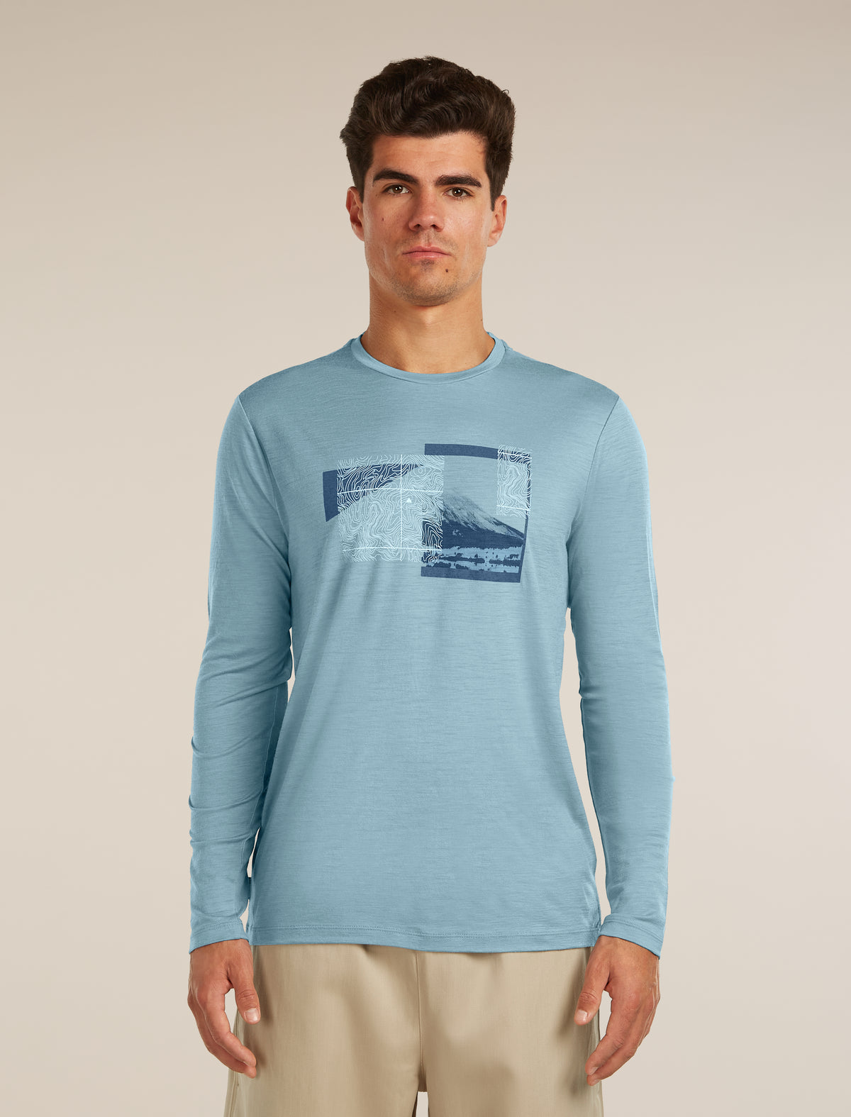 Haut à manches longues Merino 150 Tech Lite Peak Balance pour hommes  - 1