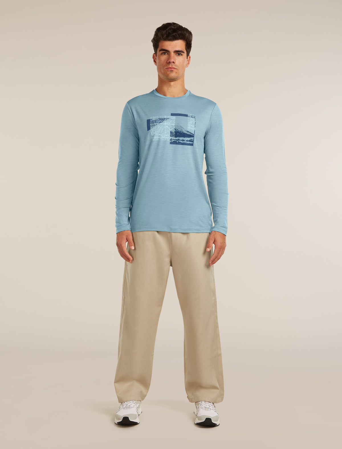 Haut à manches longues Merino 150 Tech Lite Peak Balance pour hommes  - 3