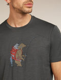 Men's Merino 150 Tech Lite Short Sleeve Tee Bear Catch  - 5