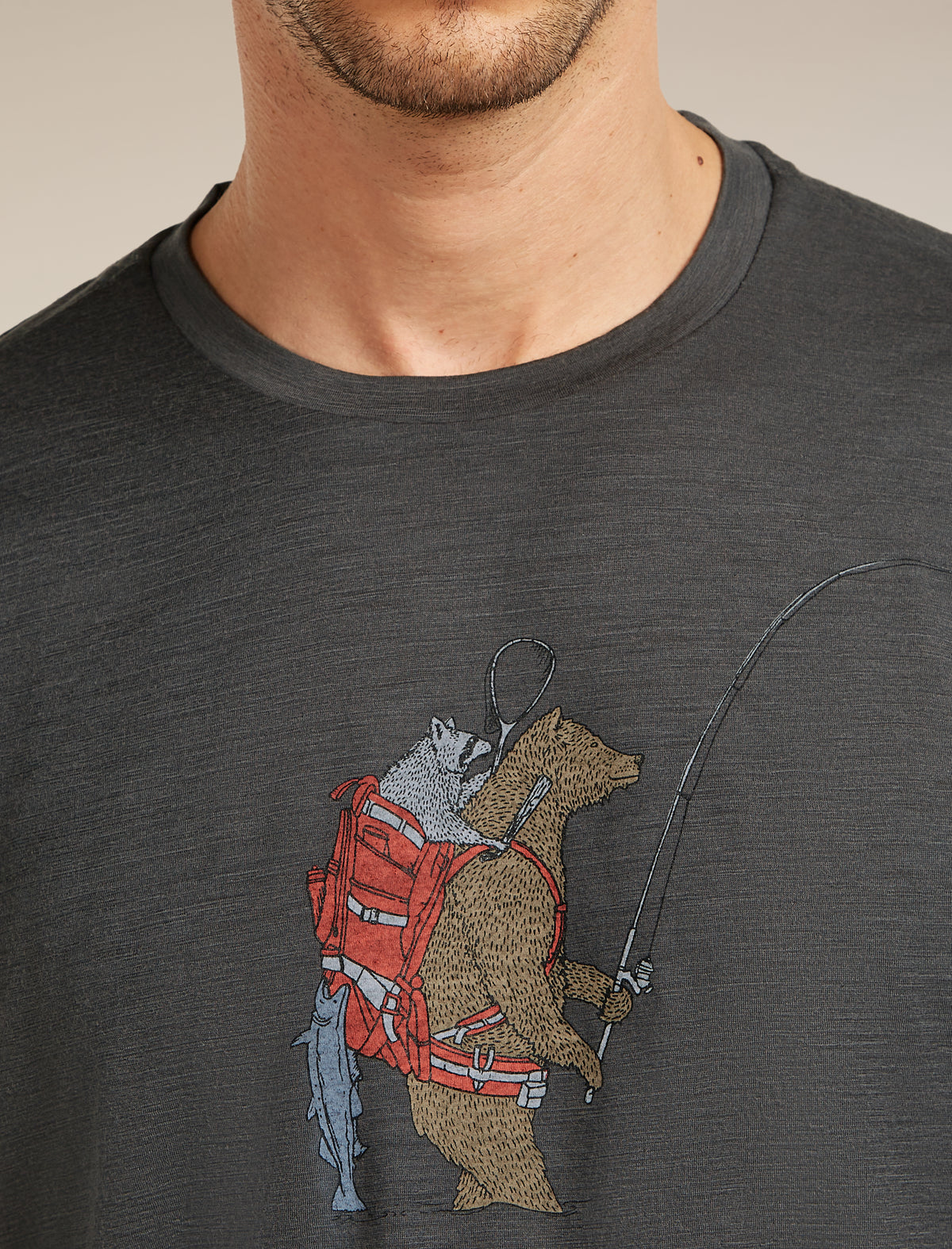 Men's Merino 150 Tech Lite Short Sleeve Tee Bear Catch  - 6