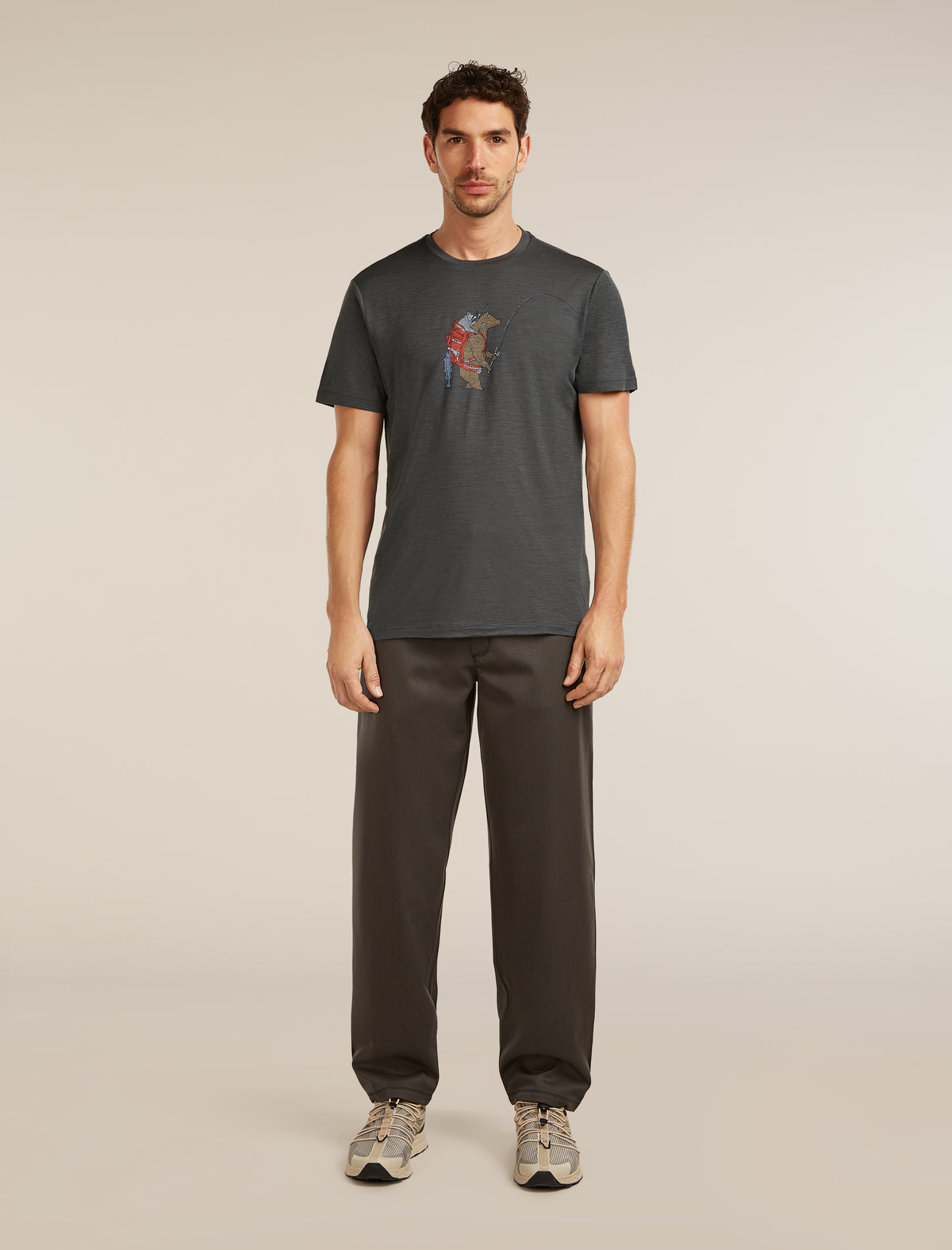 Men's Merino 150 Tech Lite Short Sleeve Tee Bear Catch  - 3