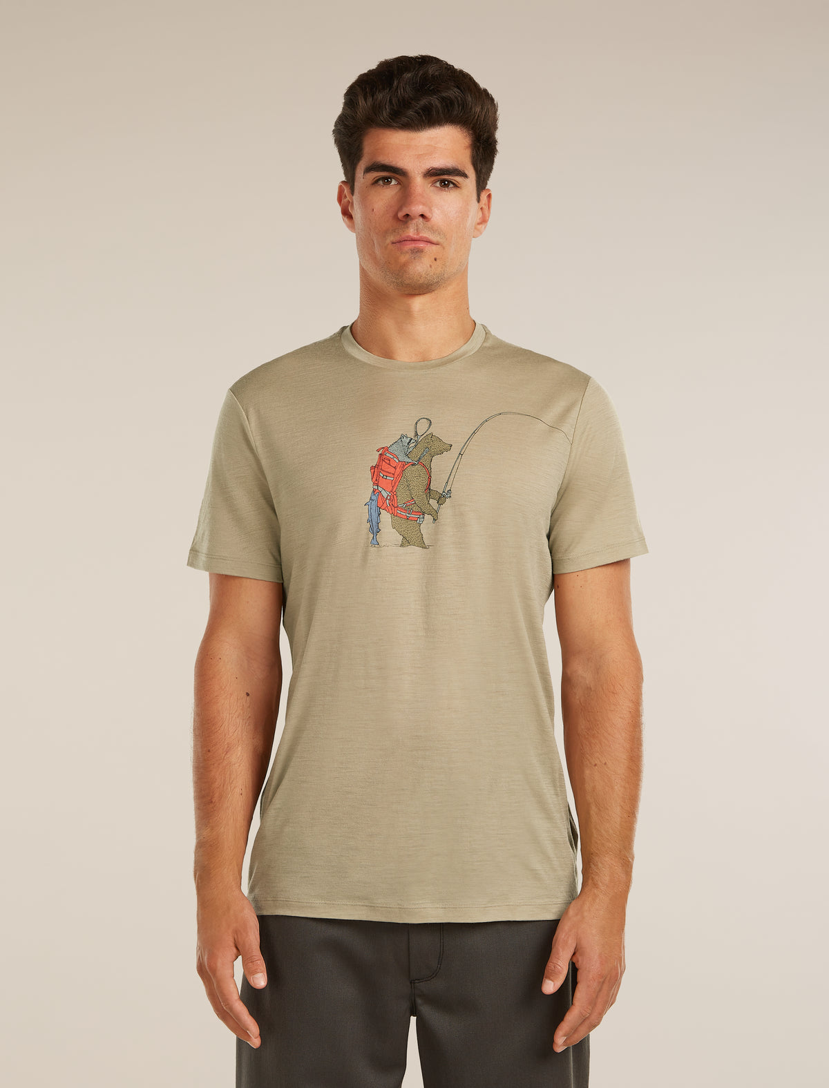 Men's Merino 150 Tech Lite Short Sleeve Tee Bear Catch  - 1