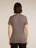Women's Merino 150 Tech Lite Short Sleeve Tee Bird Transit Porcini - 2