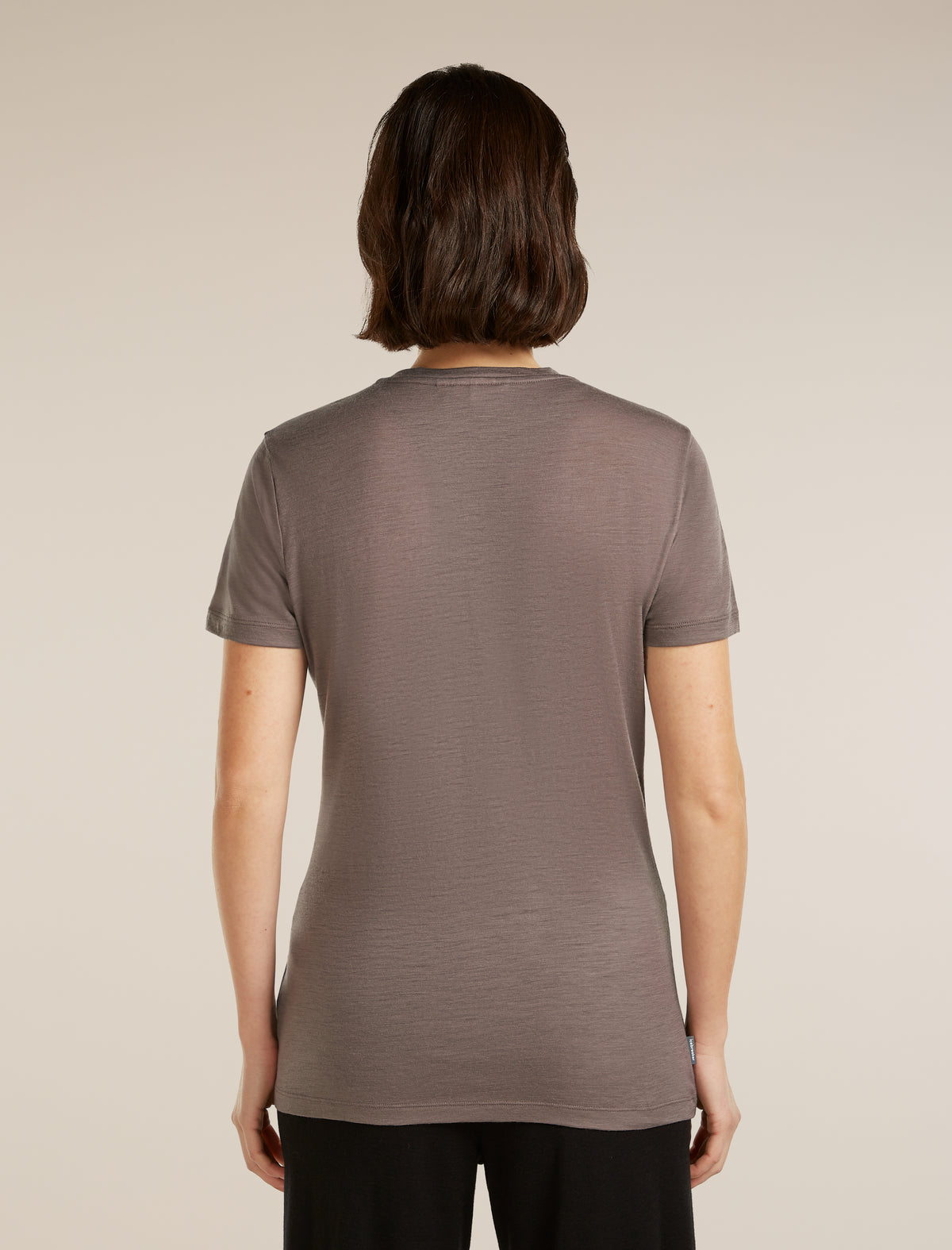 Women's Merino 150 Tech Lite Short Sleeve Tee Bird Transit Porcini - 2