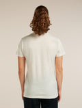 Women's Merino 150 Tech Lite Short Sleeve Tee Bird Transit Ecru hthr - 2