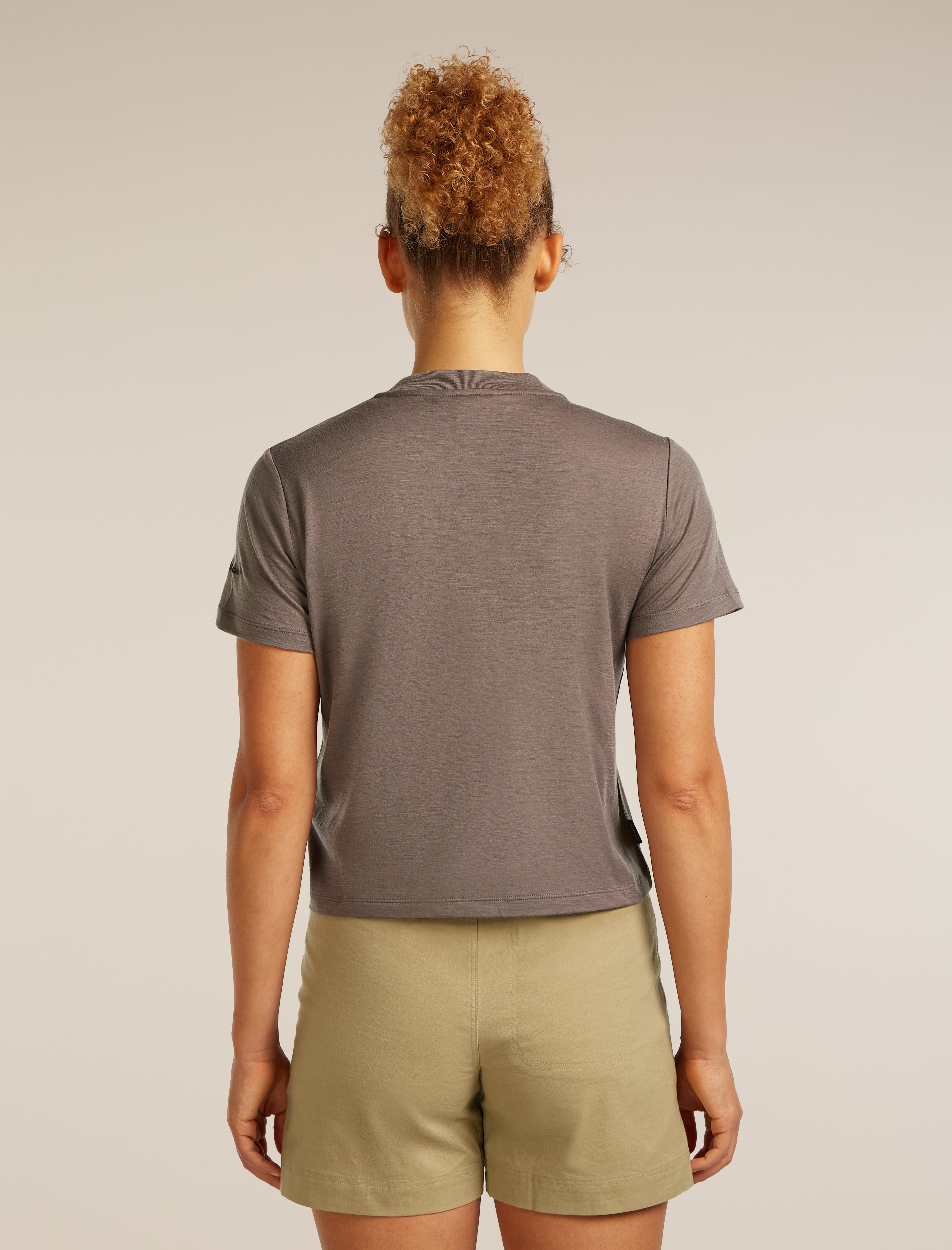 Women Merino 150 Tech Lite Short Sleeve Crop Tee Seed Story