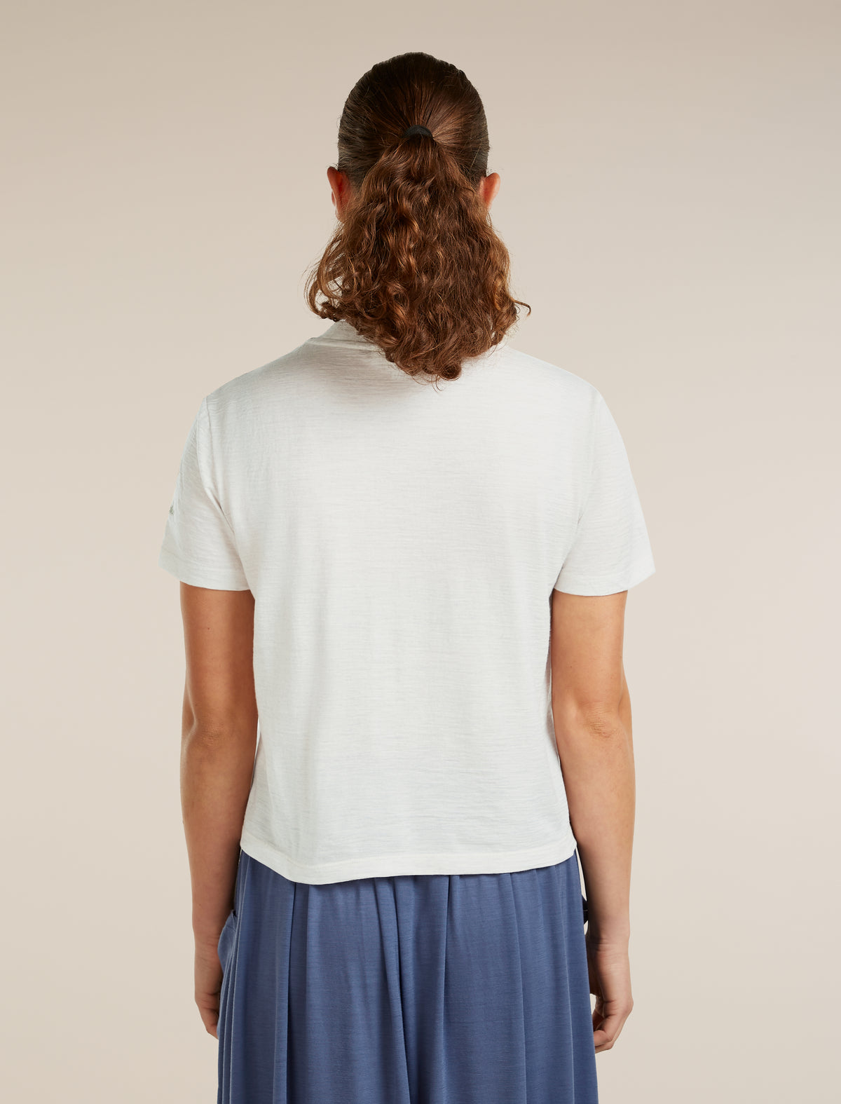 Women's Merino 150 Tech Lite Short Sleeve Crop Tee NZ Flora  - 2