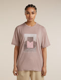 T-shirt décontracté 150 Tech Lite Mountain Shift en mérinos pour femmes  - 1