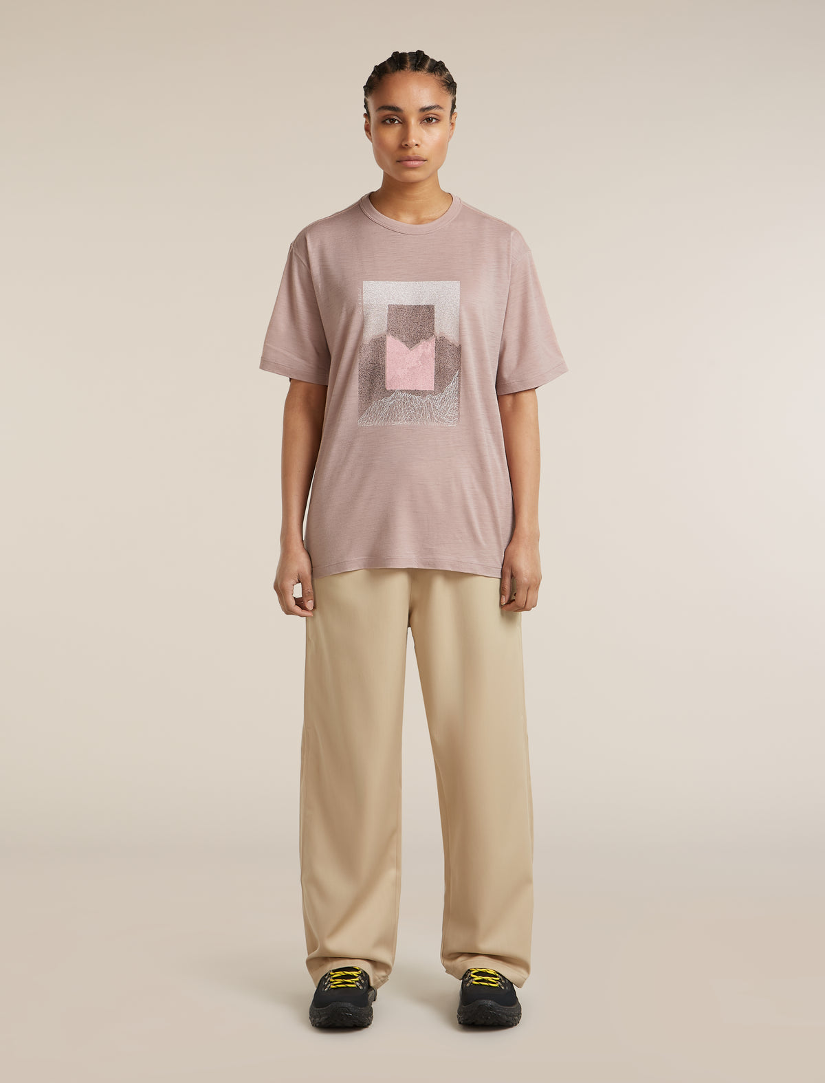 T-shirt décontracté 150 Tech Lite Mountain Shift en mérinos pour femmes  - 3