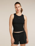Women's Merino 150 Active Cropped Bra-Tank  - 1