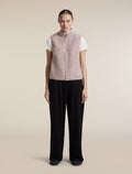 Women's Merino Blend 960 RealFleece™ High Pile Vest Pink Quartz Heather - 3