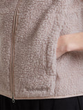 Women's Merino Blend 960 RealFleece™ High Pile Vest Pink Quartz Heather - 6