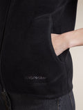 Women's Merino Blend 800 RealFleece™ Classic Pile Vest Black - 8