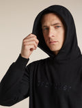 Men's Merino 360 RealFleece™ Elemental Long Sleeve Hoodie Black - 6
