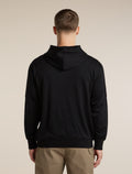 Men's Merino 360 RealFleece™ Elemental Long Sleeve Hoodie Black - 2