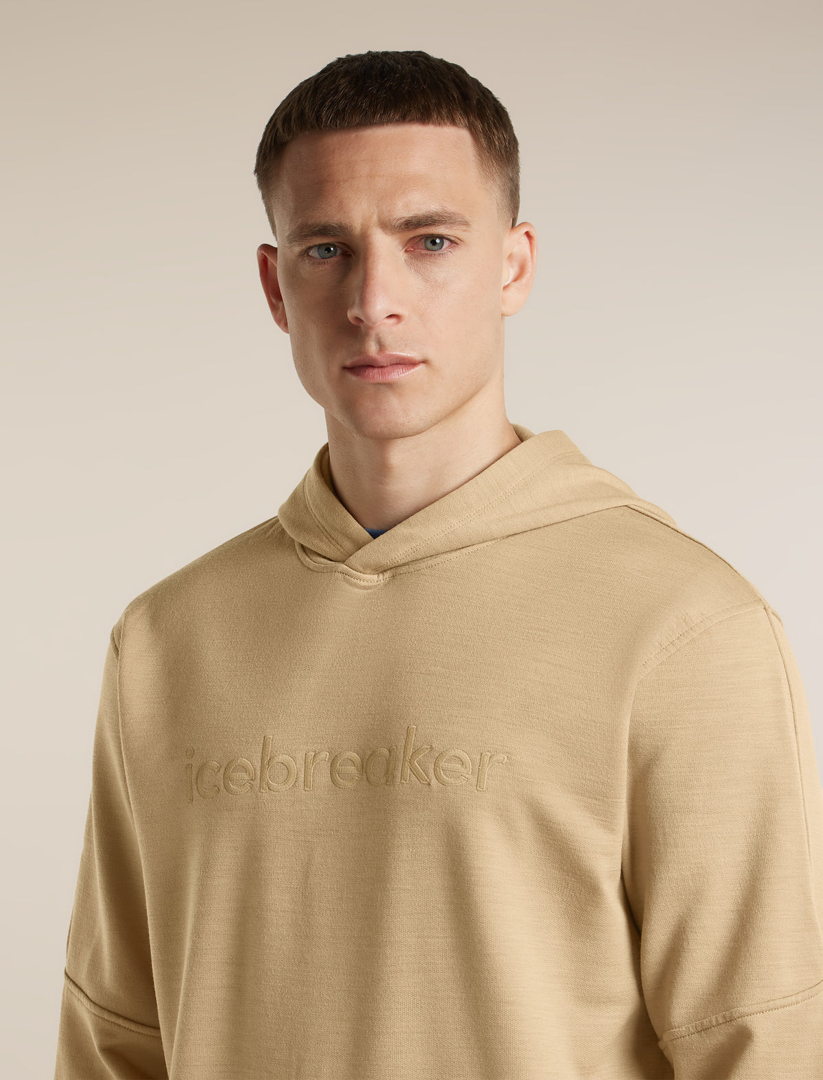 Men's Merino 360 RealFleece™ Elemental Long Sleeve Hoodie Cumin - 7
