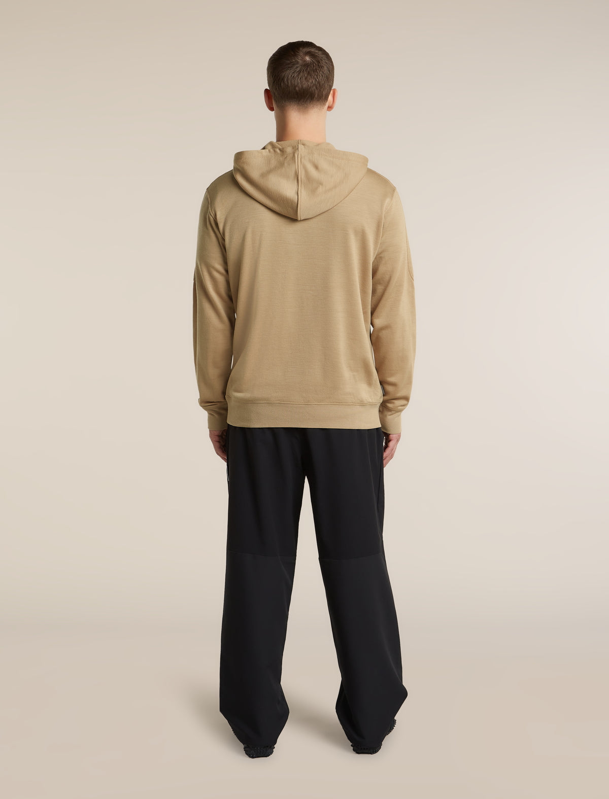 Men's Merino 360 RealFleece™ Elemental Long Sleeve Hoodie Cumin - 8