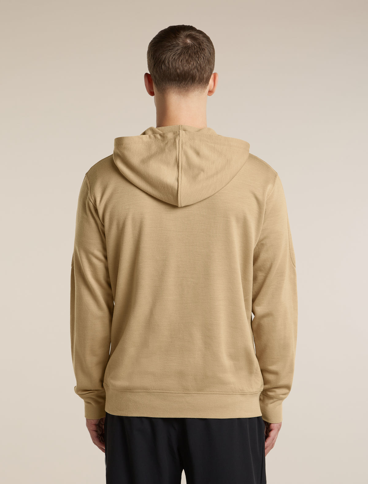 Men's Merino 360 RealFleece™ Elemental Long Sleeve Hoodie Cumin - 2