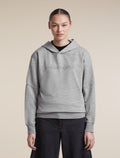 Women's Merino 360 RealFleece™ Elemental Long Sleeve Hoodie Metro Heather - 1