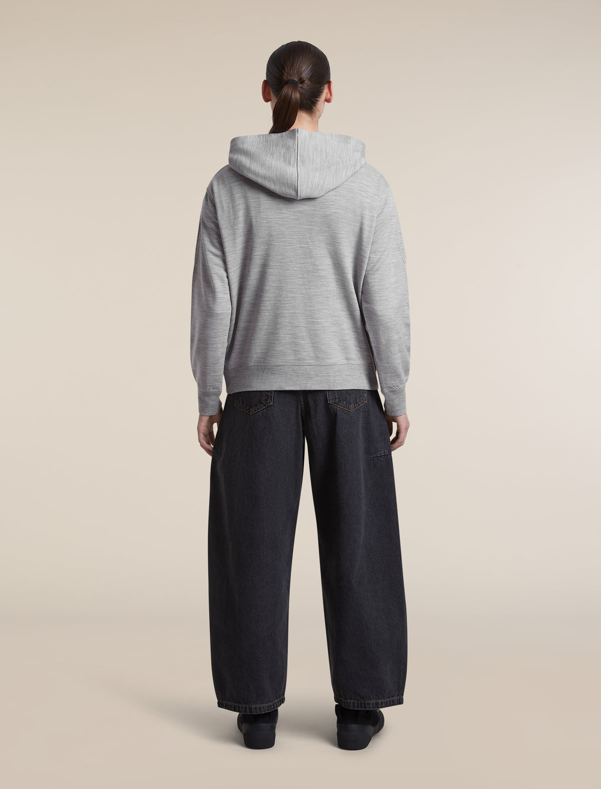 Women's Merino 360 RealFleece™ Elemental Long Sleeve Hoodie Metro Heather - 8