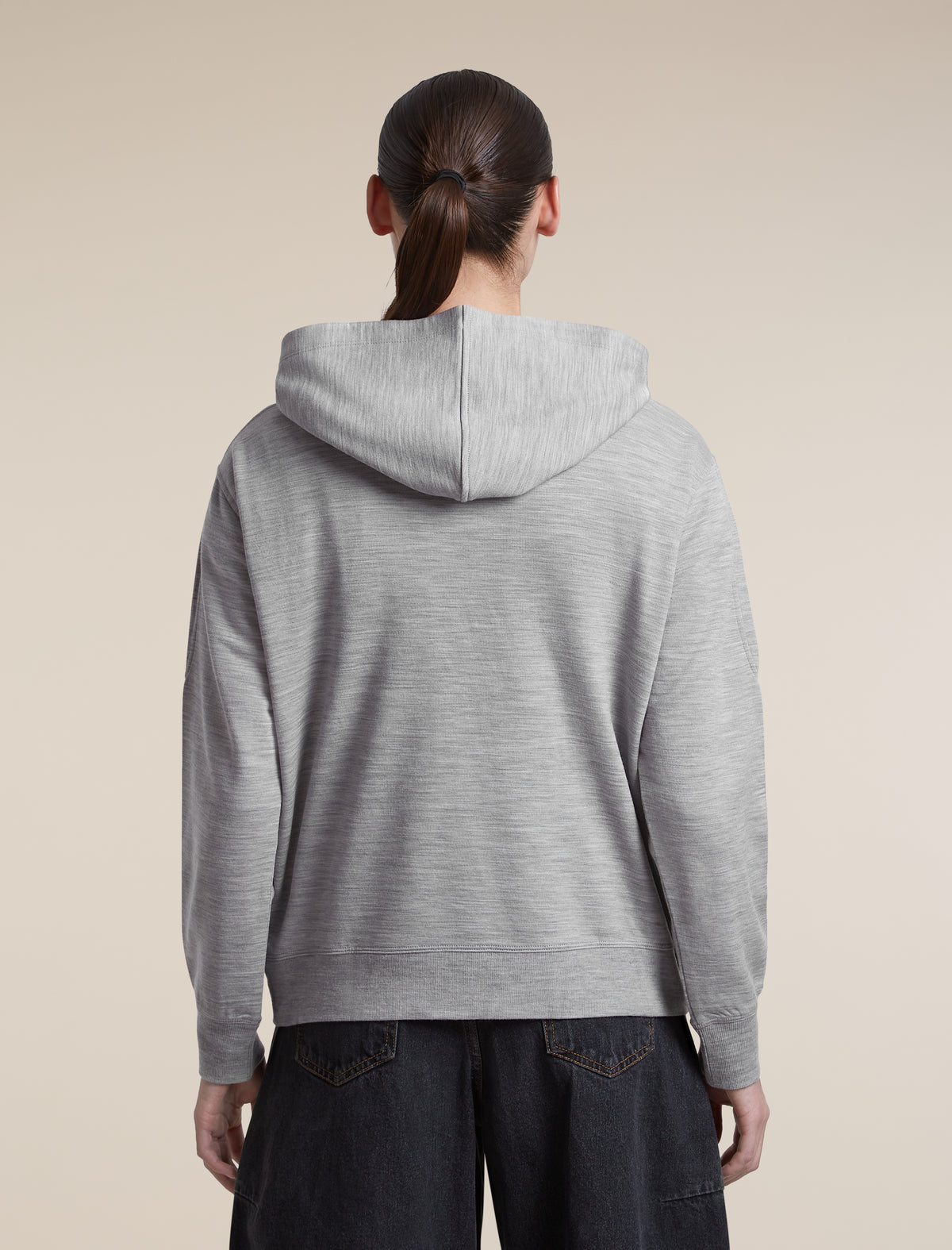 Women's Merino 360 RealFleece™ Elemental Long Sleeve Hoodie Metro Heather - 2