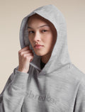 Women's Merino 360 RealFleece™ Elemental Long Sleeve Hoodie Metro Heather - 6