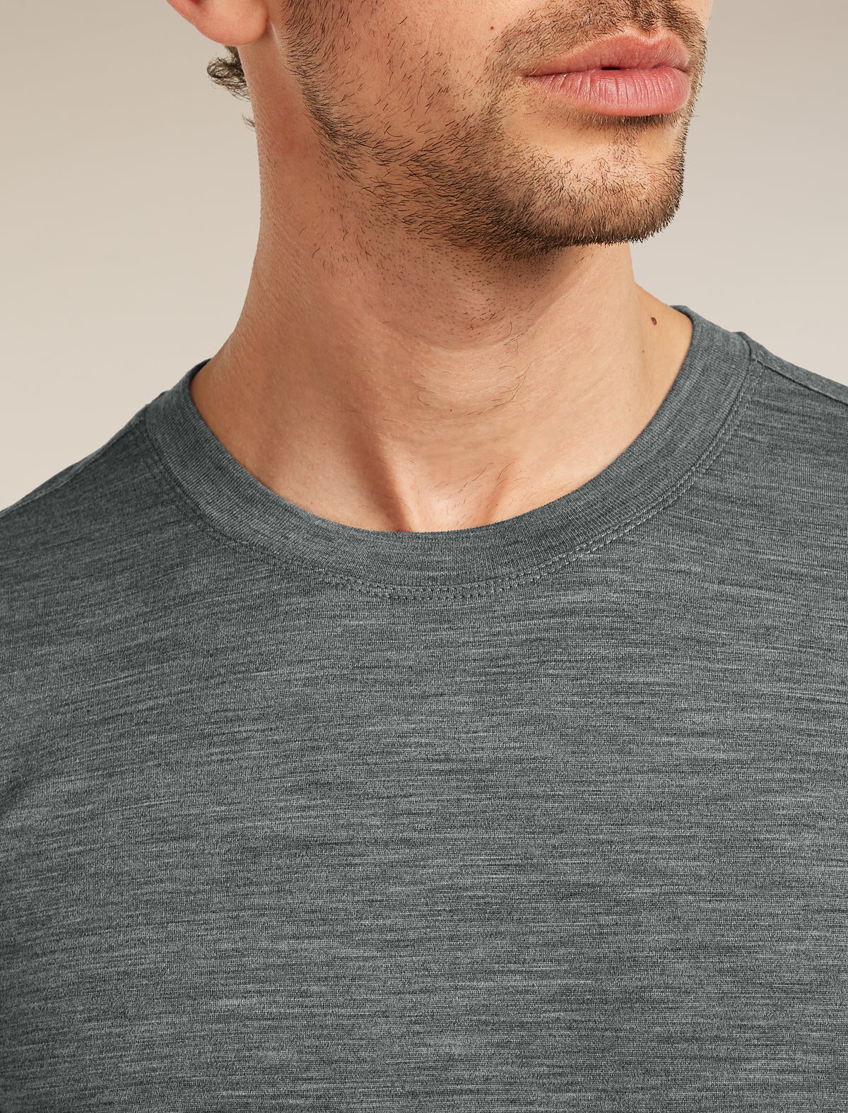 Men's 15.5 MerinoFine™ Jersey Short Sleeve Tee Gritstone Hthr - 6