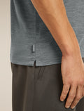 Men's 15.5 MerinoFine™ Jersey Short Sleeve Tee Gritstone Hthr - 5