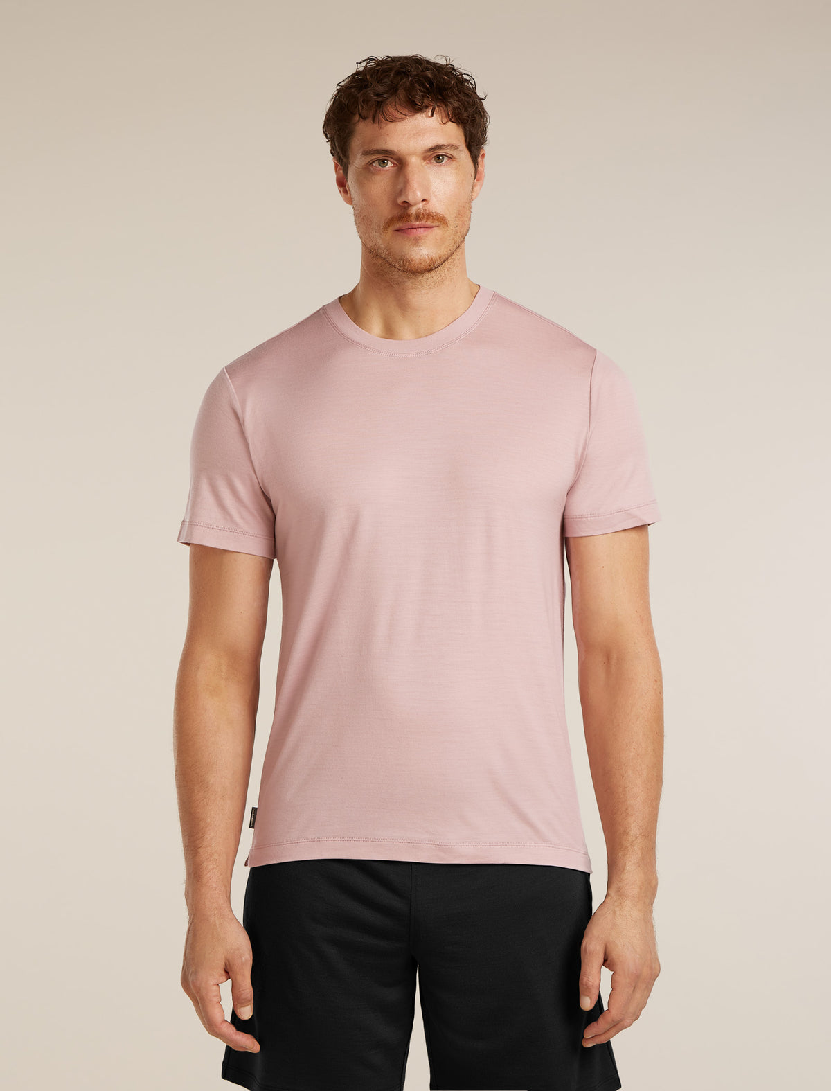Men's 15.5 MerinoFine™ Jersey Short Sleeve Tee Pink quartz - 1