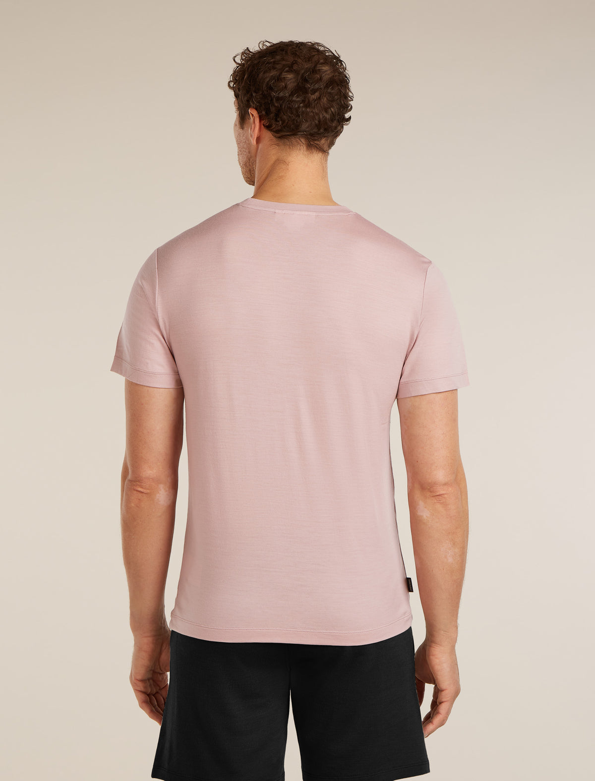 Men's 15.5 MerinoFine™ Jersey Short Sleeve Tee Pink quartz - 2