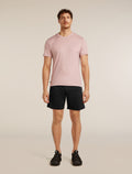 Men's 15.5 MerinoFine™ Jersey Short Sleeve Tee Pink quartz - 3