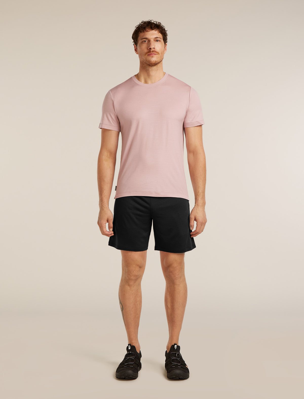 Men's 15.5 MerinoFine™ Jersey Short Sleeve Tee Pink quartz - 3