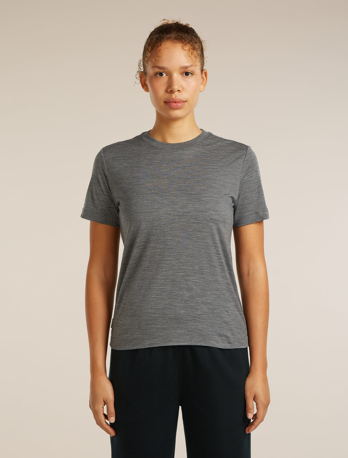 Women's 15.5 MerinoFine™ Jersey Short Sleeve Tee Gritstone Hthr - 1