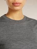 Women's 15.5 MerinoFine™ Jersey Short Sleeve Tee Gritstone Hthr - 6