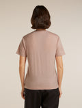Women's 15.5 MerinoFine™ Jersey Short Sleeve Tee Pink quartz - 2