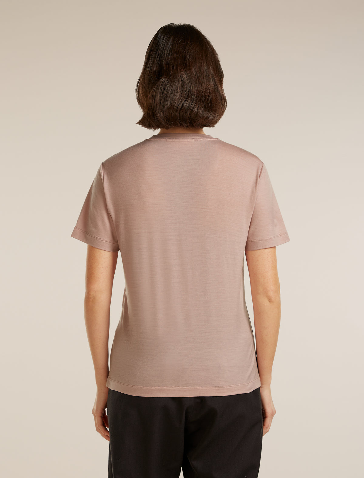 Women's 15.5 MerinoFine™ Jersey Short Sleeve Tee Pink quartz - 2