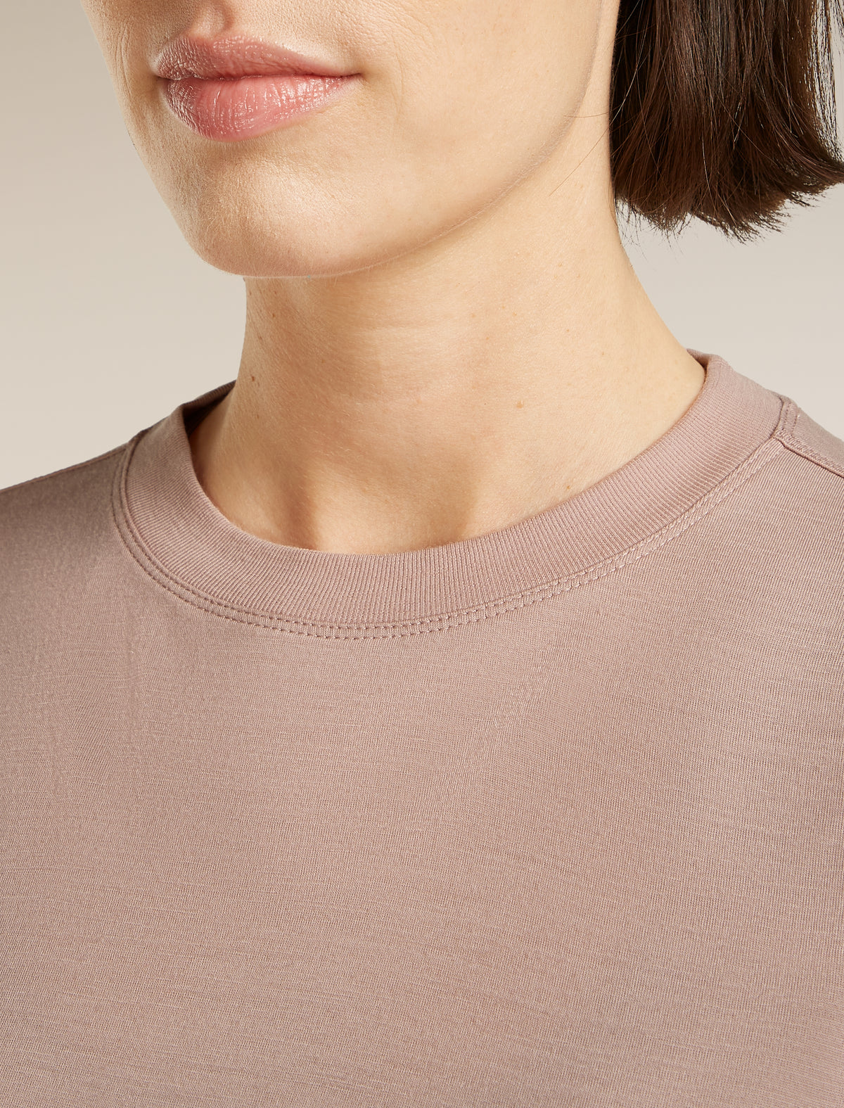 Women's 15.5 MerinoFine™ Jersey Short Sleeve Tee Pink quartz - 6