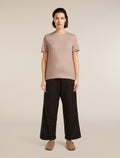 Women's 15.5 MerinoFine™ Jersey Short Sleeve Tee Pink quartz - 3