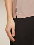 Women's 15.5 MerinoFine™ Jersey Short Sleeve Tee Pink quartz - 5