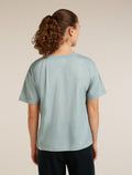 Women's Merino 150 Tech Lite Short Sleeve Relaxed V Neck Tee  - 2