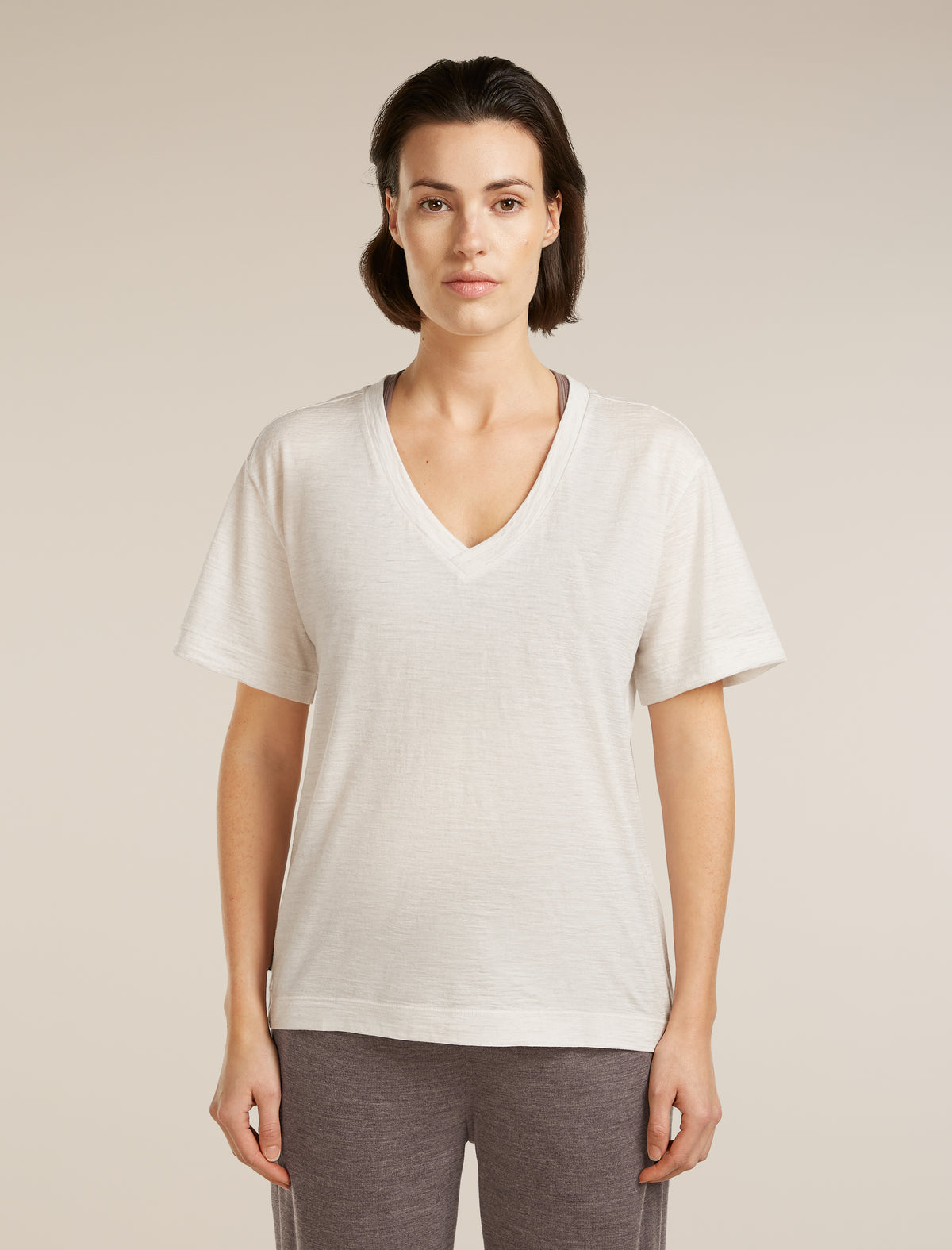 Women's Merino 150 Tech Lite Short Sleeve Relaxed V Neck Tee  - 1