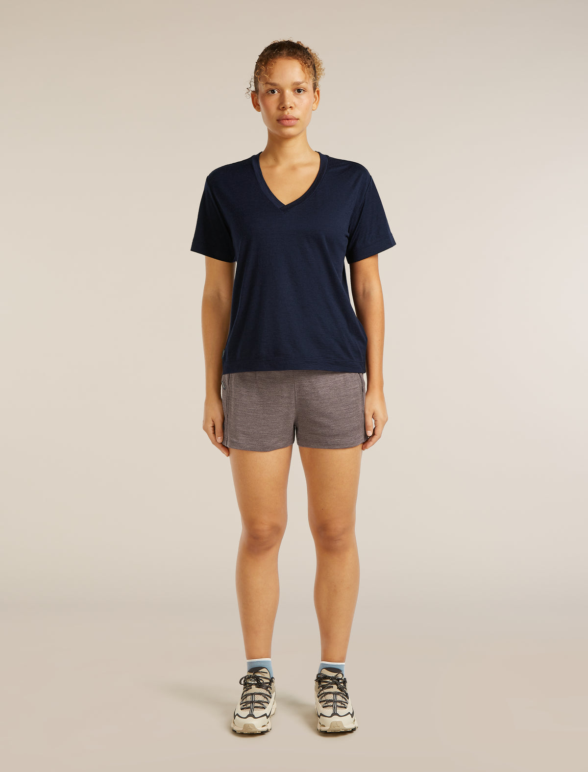 Women's Merino 150 Tech Lite Short Sleeve Relaxed V Neck Tee  - 3