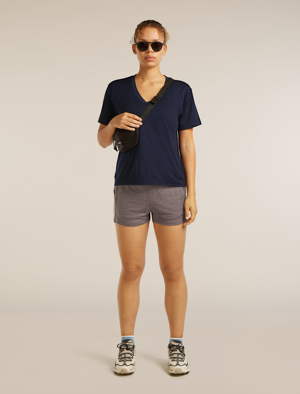 Women's Merino 150 Tech Lite Short Sleeve Relaxed V Neck Tee  - 4